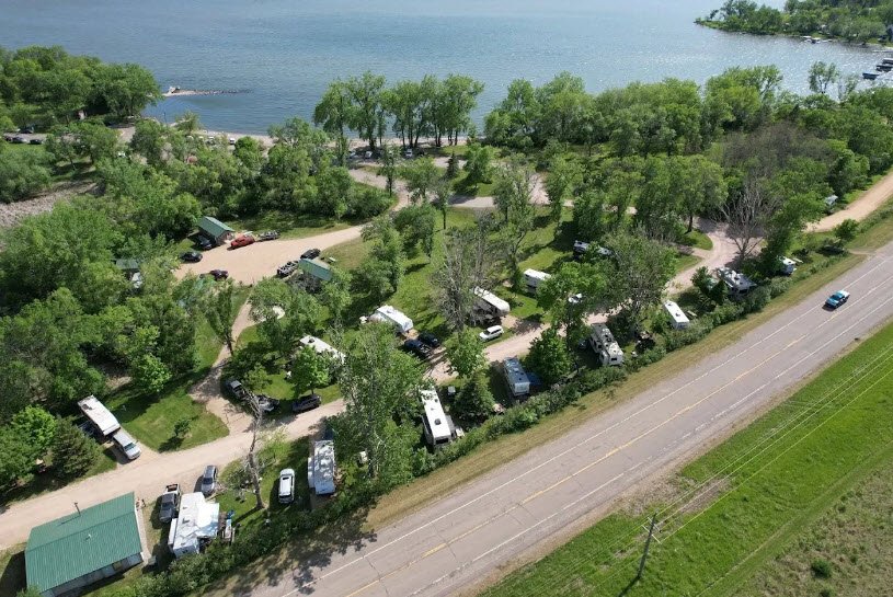 Lake Cochrane Recreation Area, South Dakota, USA